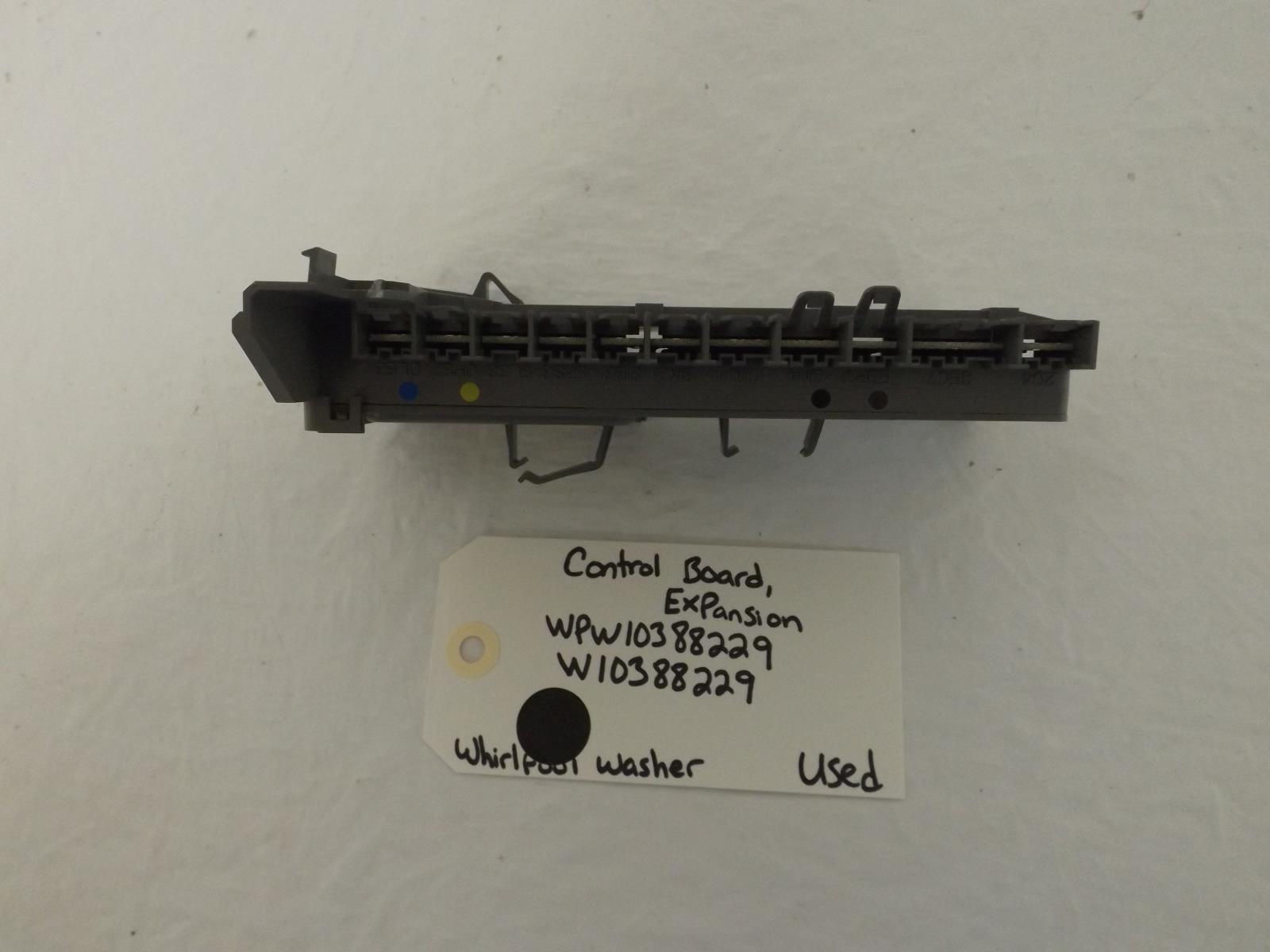 Whirlpool Washer WPW10388229 W10388229 Control Board Expansion Used Whirlpool Washer WPW10388229 W10388229 Control Board Expansion Used